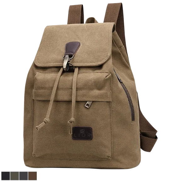Lior Unisex Canvas Backpack