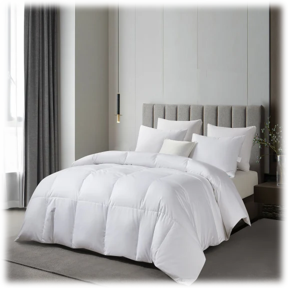 Martha Stewart 300 Thread Count Sateen Cotton RDS Down Comforter