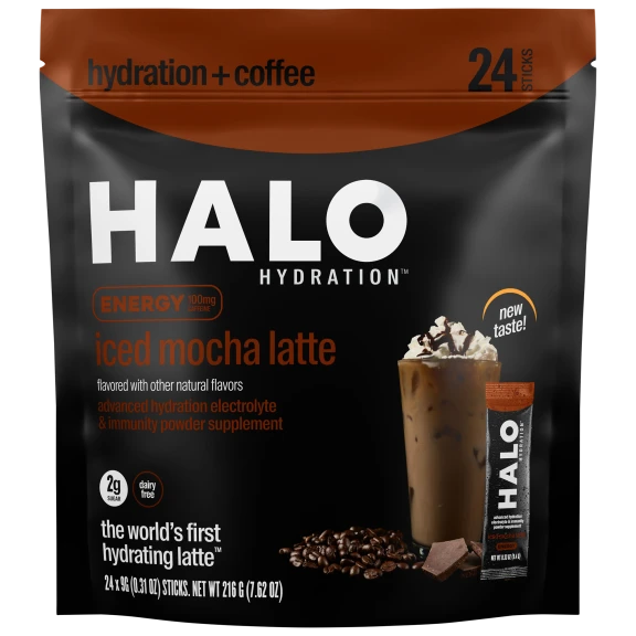 24-Pack: Halo Hydration Electrolyte Supplement