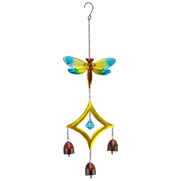 Red Carpet Studios Dragonfly Garden Bell Wind Chime