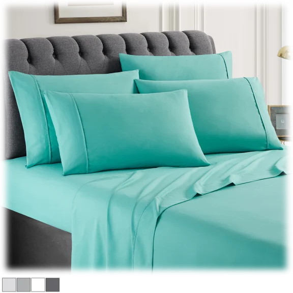 Spirit Linen 6-Piece Ultra Soft Sheet Set