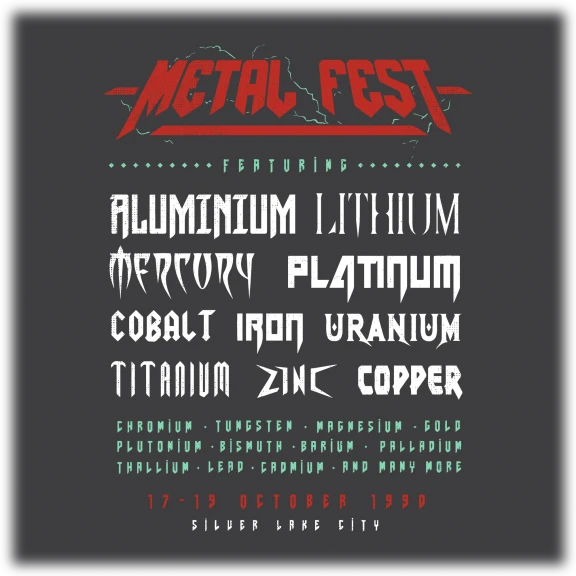 Metal Fest - Screen-Printed Tee