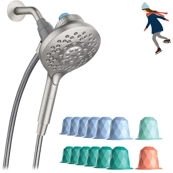 Moen Aromatherapy Magnetix Handshower with INLY Shower Capsules