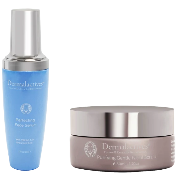Dermalactives Perfecting Serum & Face Scrub