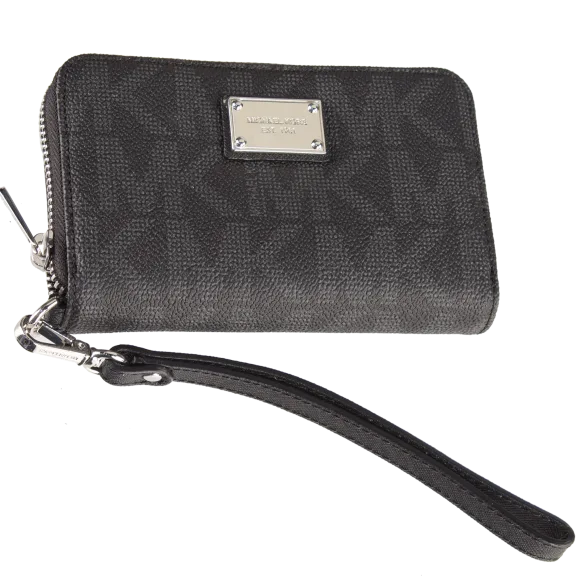 Michael Kors Essential Zip Wallet Gray Monogram