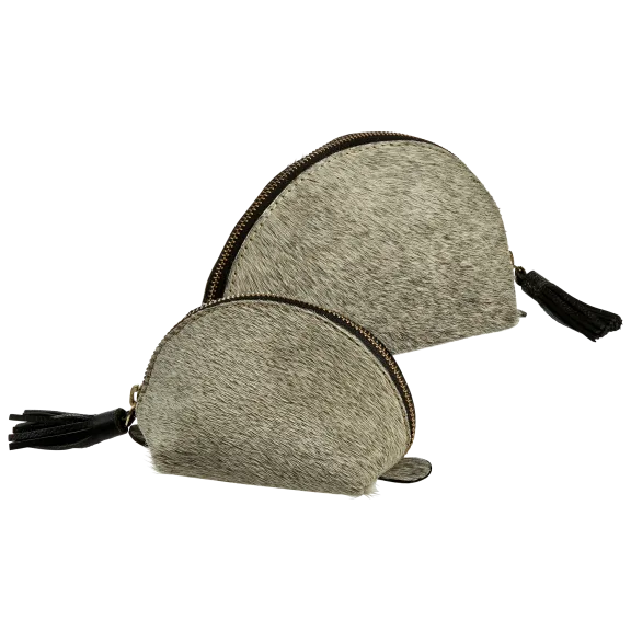 Roost Half Moon Leather Pouch - Roan