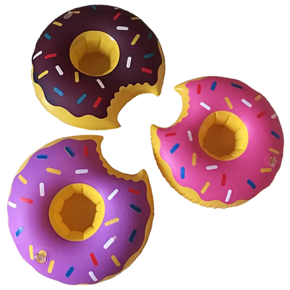 3-Pack: Inflatable Pool Party Drink Floats