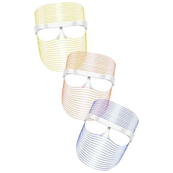 Trakk 3 Color LED Light Therapy Face Mask