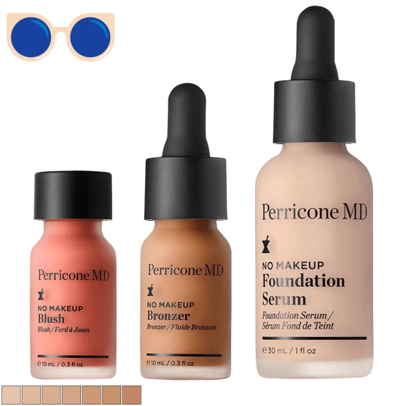 Perricone MD No Makeup Foundation, Bronzer & Blush