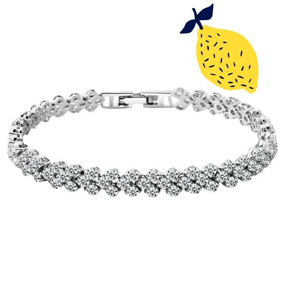Hollywood Sensation Eternal Love Tennis Bracelet