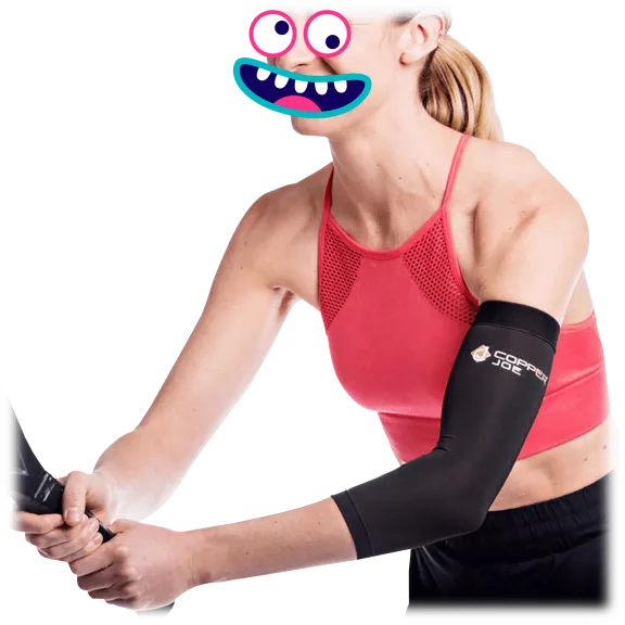 Copper Joe Elbow Recovery Compression Sleeves
