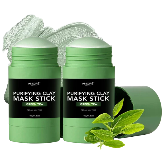 2-Pack: Amore Paris Green Tea Purifying Clay Mask