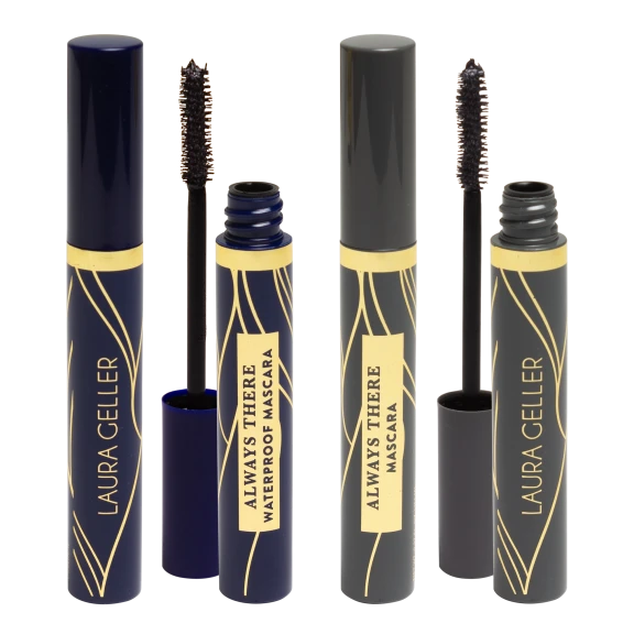 4-Pack: Laura Geller Always There Lengthening Classic & Waterproof Mascara
