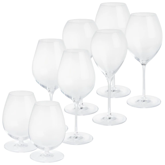 Oneida Karen MacNeil Flavor First 8-Piece Wine Glass Set