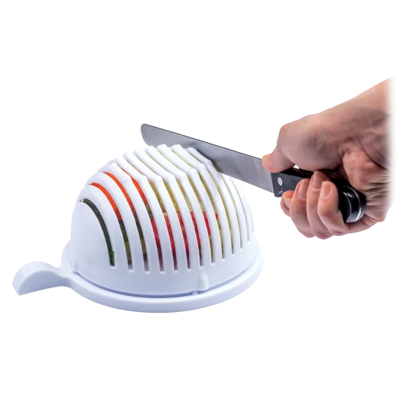 Quick-Chop Easy Salad Cutter Bowl by Two Elephants