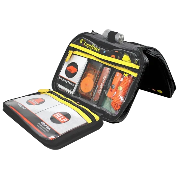 Relief Pod Roadside Safety and First Aid Kit