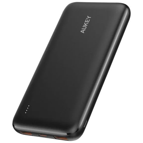 Aukey USB-C 20,000mAh Slimline Power Bank with 3 Inputs & 4 Outputs