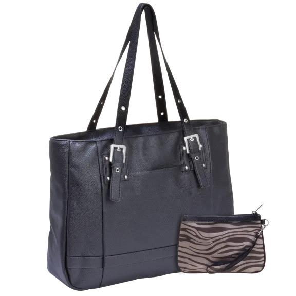 Codi Radiant Lux Woman’s Tote with Matching Wristlet for Laptops up to 15.6"