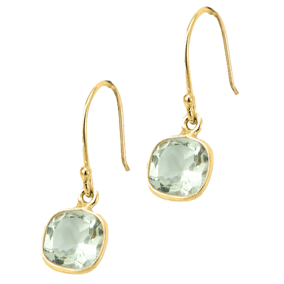 Savvy Cie Genuine Gemstone Earrings with French Wire