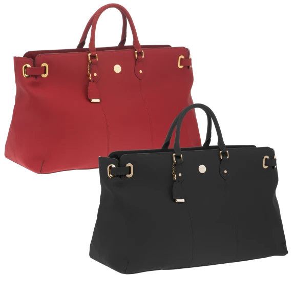 Joy Mangano Christie Leather Weekender