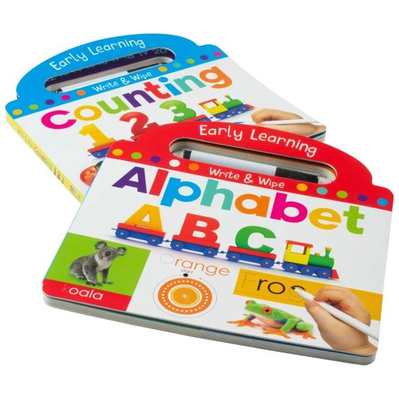 2-Pack: Page Publications Write & Wipe Young Learners Books