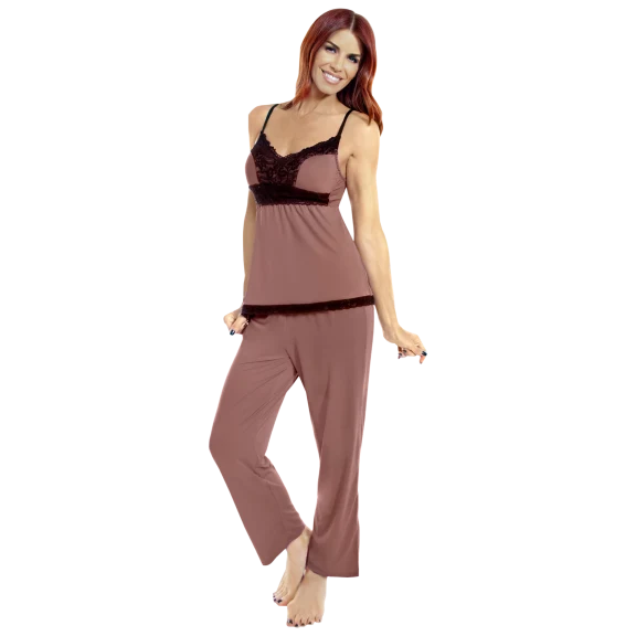 Rhonda Shear Women's Pin-Up PJ Set