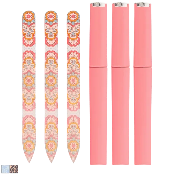 3-Pack: Pop Sonic Glass Nail File Set