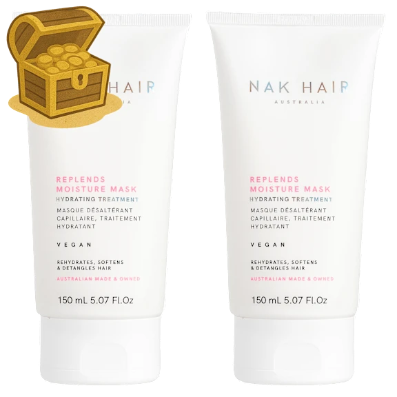 2-Pack: NAK Hair Replends Moisture Masks