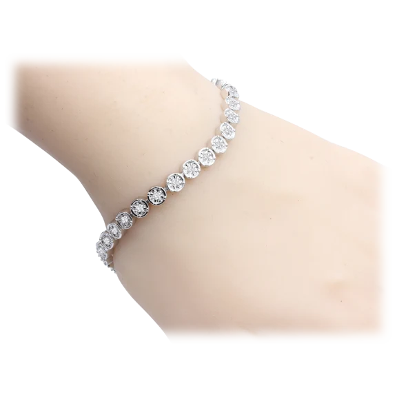 1.0 Carat TW Miracle Set Diamond Bracelet