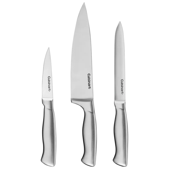 Cuisinart 3-Piece Stainless Steel Chef Knife Set