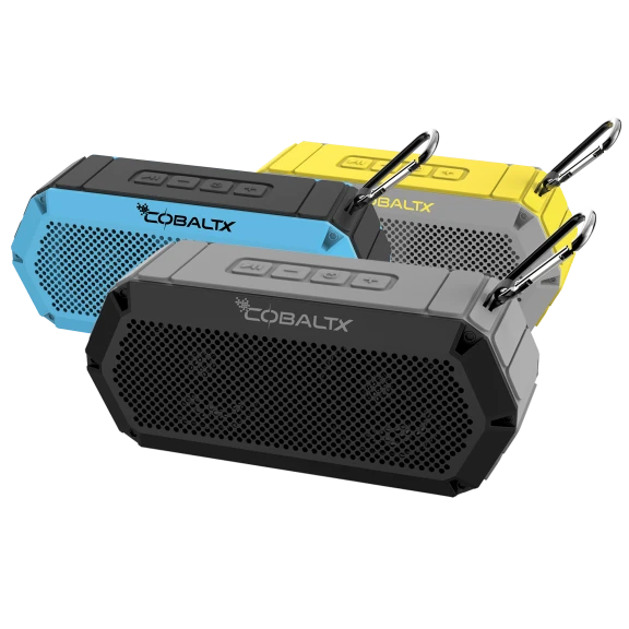 CobaltX IPX7 Waterproof Rugged & Floatable Wireless Speaker