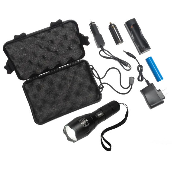 TacLight 1100 Lumen Flashlight Kit