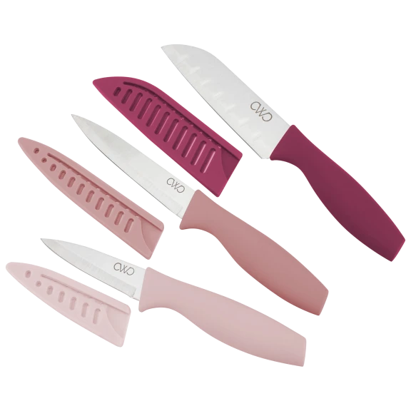 Cook with Color 3-Piece Knife Set