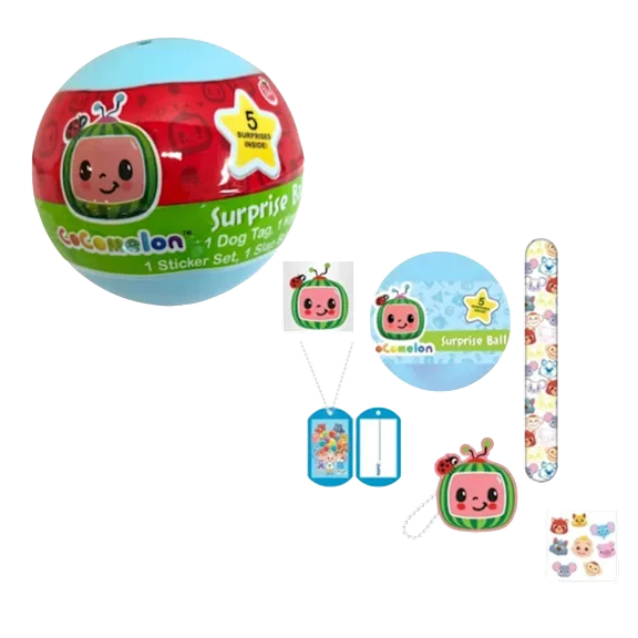 6-Pack: Infinite Basics Cocomelon Surprise Ball Gift Set