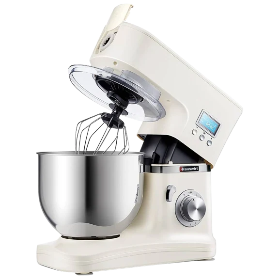 Hauswirt 1000W 5.3-Quart Stand Mixer with LCD Screen