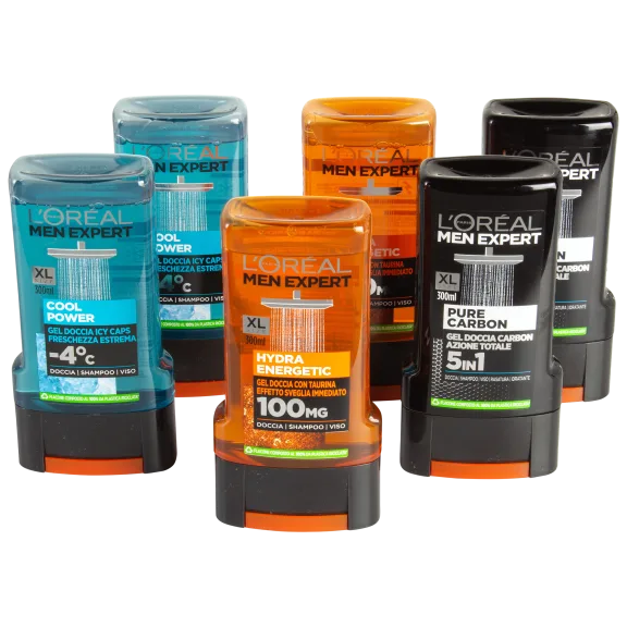 6-Pack: L'Oreal Paris Men's Expert Shower Gel