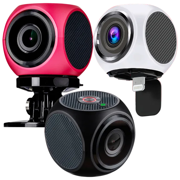 Vupoint Share Q Action Camera for Android or Apple Phones