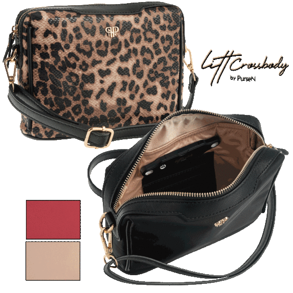 PurseN LittBag LED-Lit Nylon Crossbody