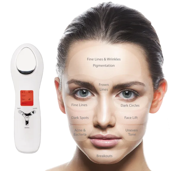 Non-Surgical Anti-Aging Face & Eye Ultrasonic Infuser by LuminaNRG