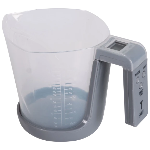 Enkel Digital Kitchen Scale with Removable Measuring Cup
