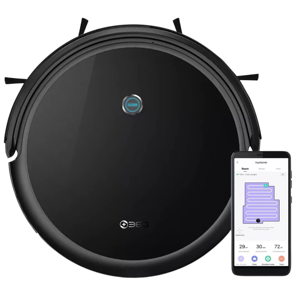 360 Smart Life C50 Robot Vacuum Cleaner + Mop with Smart Connect Wi-Fi