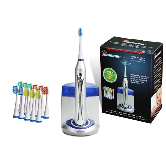 Pursonic Deluxe Plus Sonic Toothbrush with UV Sanitizer