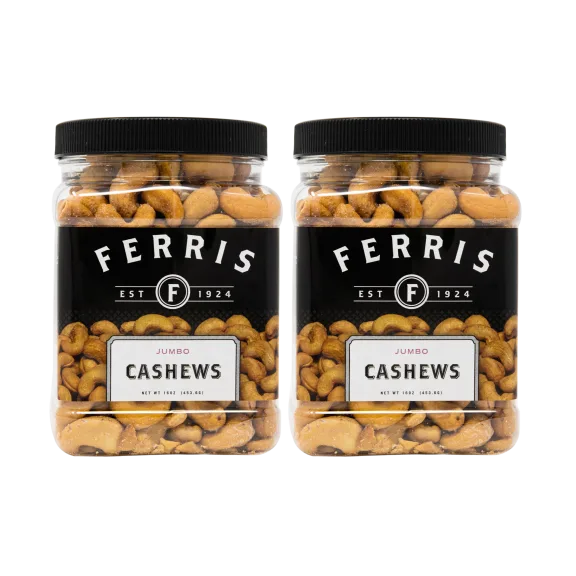 2-Pack: Ferris Roasted & Salted Cashews