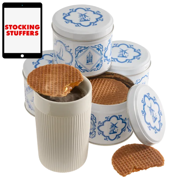 4-Pack: Daelmans Stroopwafels in Keep Sake Tin