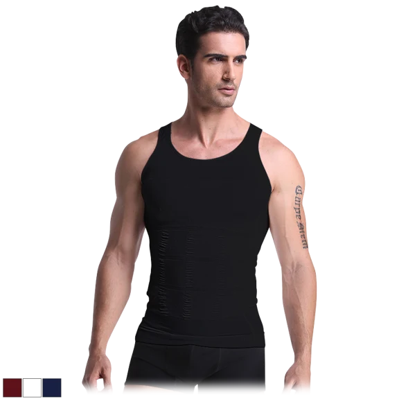 Men's Compression and Body Support Undershirt
