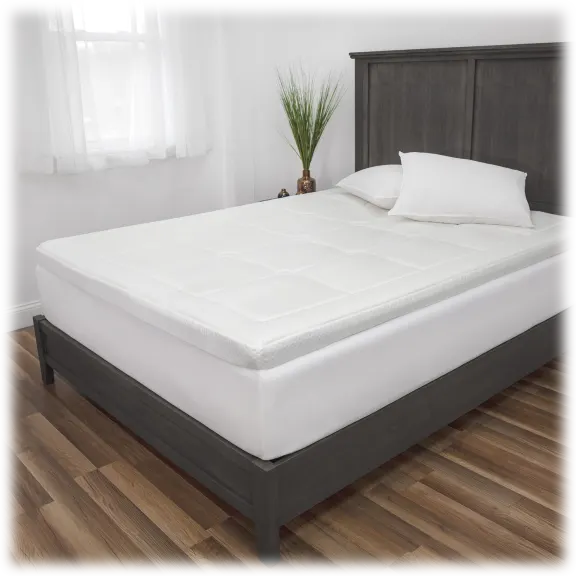 SensorPEDIC 3-Inch Euro Majestic Gel-Infused Memory Foam Mattress Topper