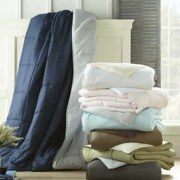 Cloth & Gable Premium Down Alternative Reversible Comforter Set