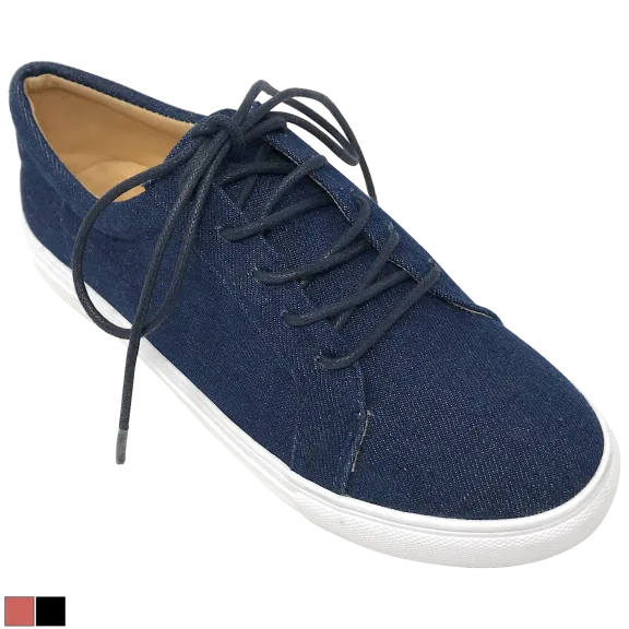 Forever Young Women's Fashion Denim Sneakers