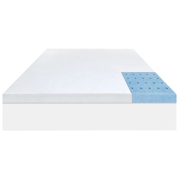 SensorPEDIC SensorCOOL 4" Elite Cooling Gel-Infused Memory Foam Mattress Topper