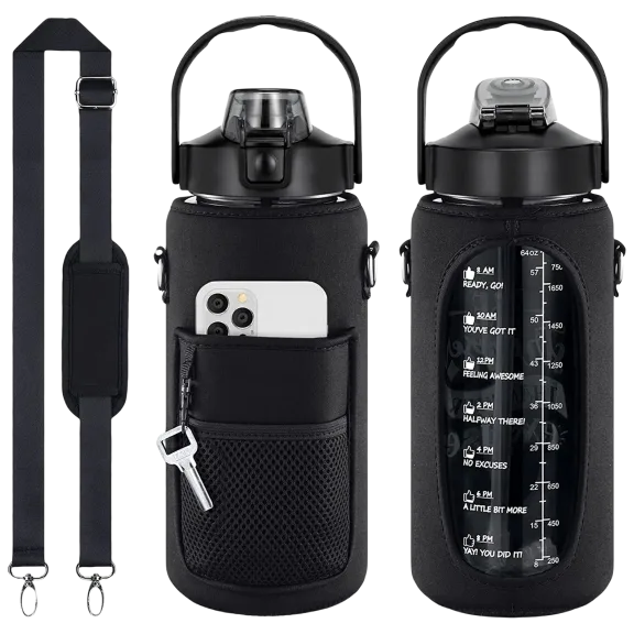 Ciana Bottle Cover Sleeve With Cellphone Holder